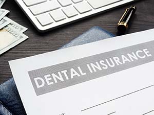 Dental insurance paperwork